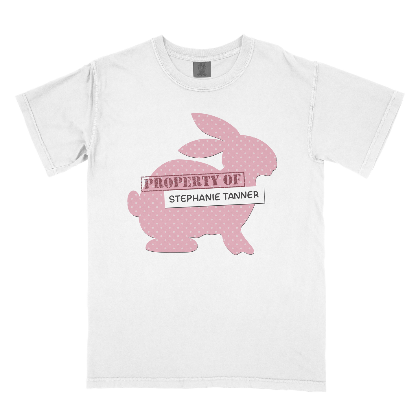 PINK BUNNY - WHITE